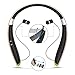 [Newest Design] Foldable Bluetooth Headset, Senbowe™ Upgrade Wireless Neckband Bluetooth Headset with Retractable Earbud and Foldable Design for iPhone, Android, Other Bluetooth Enabled Devices