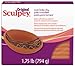 Polyform Sculpey Original Polymer Clay, 1.75-Pound, Terra Cotta, 1/pkg