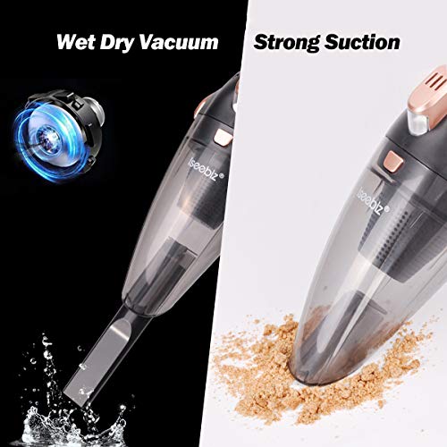 Handheld Vacuum Car Cleaner, Cordless Rechargeable Vacuum Cleaner