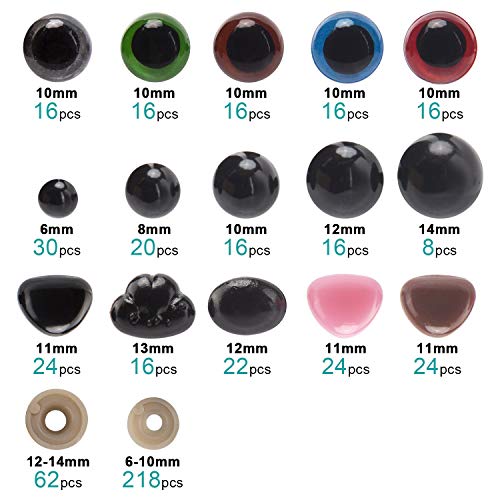 1 AIEX+560pcs+Colorful+Plastic+Multiple