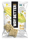 Way Better Snacks Sprouted Gluten Free Tortilla Chips, Sunny Multi Grain, 1 Ounce (Pack of 12)