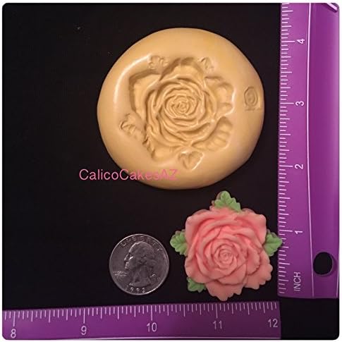 Large Rose Fondant Mold Gumpaste