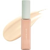 ENTROPY MAKEUP Organza Fit Spatula Foundation, Sheer to Medium Coverage, Built-In Spatula Applicator, Natural Finish, Flawless Skin, Long-Lasting Ultra Lightweight, Korean Makeup, #21.1