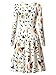 VETIOR Casual Dress, Women's Halloween Candy Pumpkin Skull Printed Dress 17049-7 Small