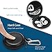 Cuauco 2020 Newest Airpods Case for Airpods 2 &1 (Front LED Visible) with 2 Anti-Lost Strap/2 Pairs of Ear Hooks/2 Carabiner/1 Watch Band Holder/1 Headphone Case for Apple Airpods 2 &1(9 Pack)(Black)