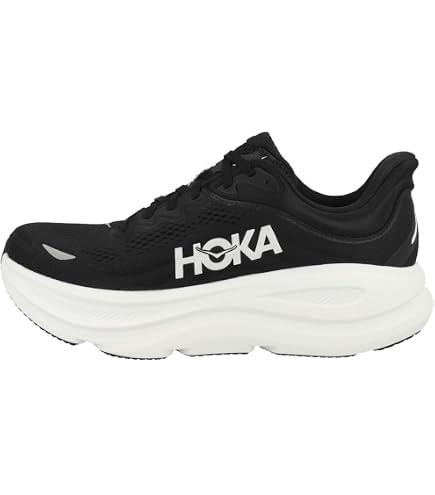 Amazon.com | Hoka Men's Clifton 10 Black/White 11 Medium | Road