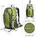 CAMEL 40L Lightweight Durable Waterproof Travel Hiking Backpack Daypack with Rain Cover for Outdoor Camping
