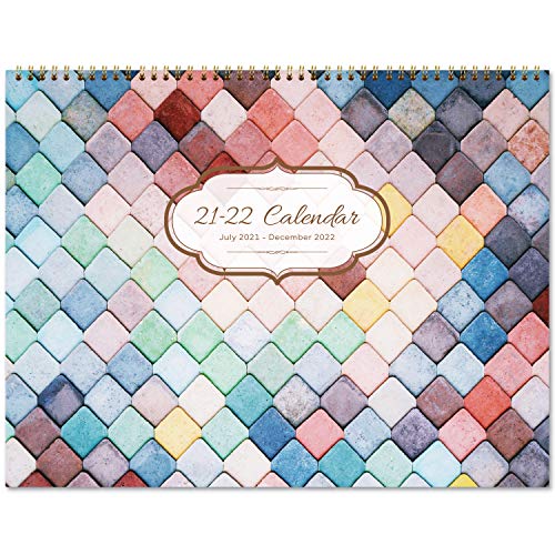 2022 Calendar Wall Calendar 2022, Large Print Big Grid Wall Calendar