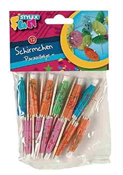 Stylex 14038 - Cocktail-Schirmchen, 12 Stück