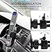AUKEY Cell Phone Holder for Car Air Vent Phone Holder Car Mount Compatible with iPhone Xs/XS Max / 8/7 / 6, Google Pixel 3 XL, Samsung Galaxy S9+, and Other Phones, Black