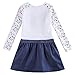 Novatx Girls Long Sleeves Winter Dress (2/3Y)