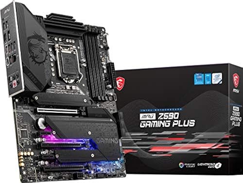 MSI MPG Z590 GAMING PLUS Gaming Motherboard (ATX, 11th/10th Gen