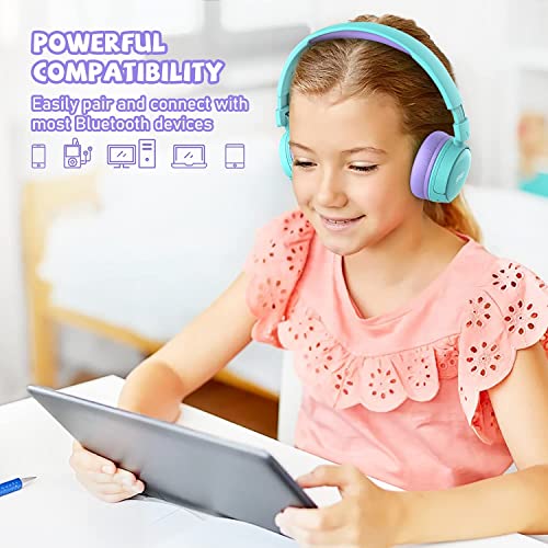 gorsun Kids Bluetooth Headphones with MIC, Children's Wireless