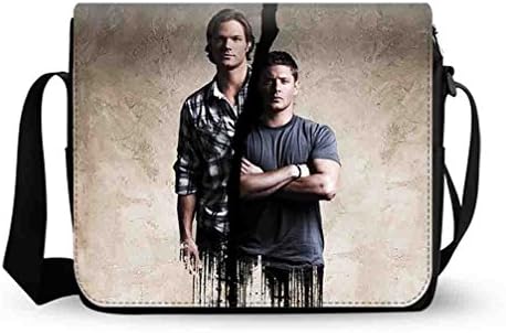 JIUDUIDODO Custom Supernatural Classic Cross-body Nylon Messenger Bags School Sling Bags