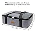 Lifewit Casserole Carrier Lasagna Lugger for Potluck Partes/Picnic (Grey, Large)