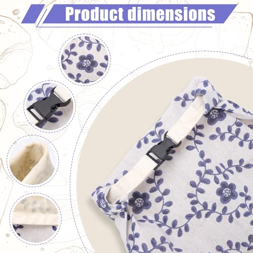 2pcs Reutilizable bolsas para pan, 42 * 32cm Bolsa de pan de cera de abejas, bolsa de lino, para masa madre, baguettes y panes artesanales