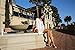 QIYUN.Z Women's Long Batwing Sleeve Mini V-Neck Irregular Hem Casual Loose Chiffon Dress White