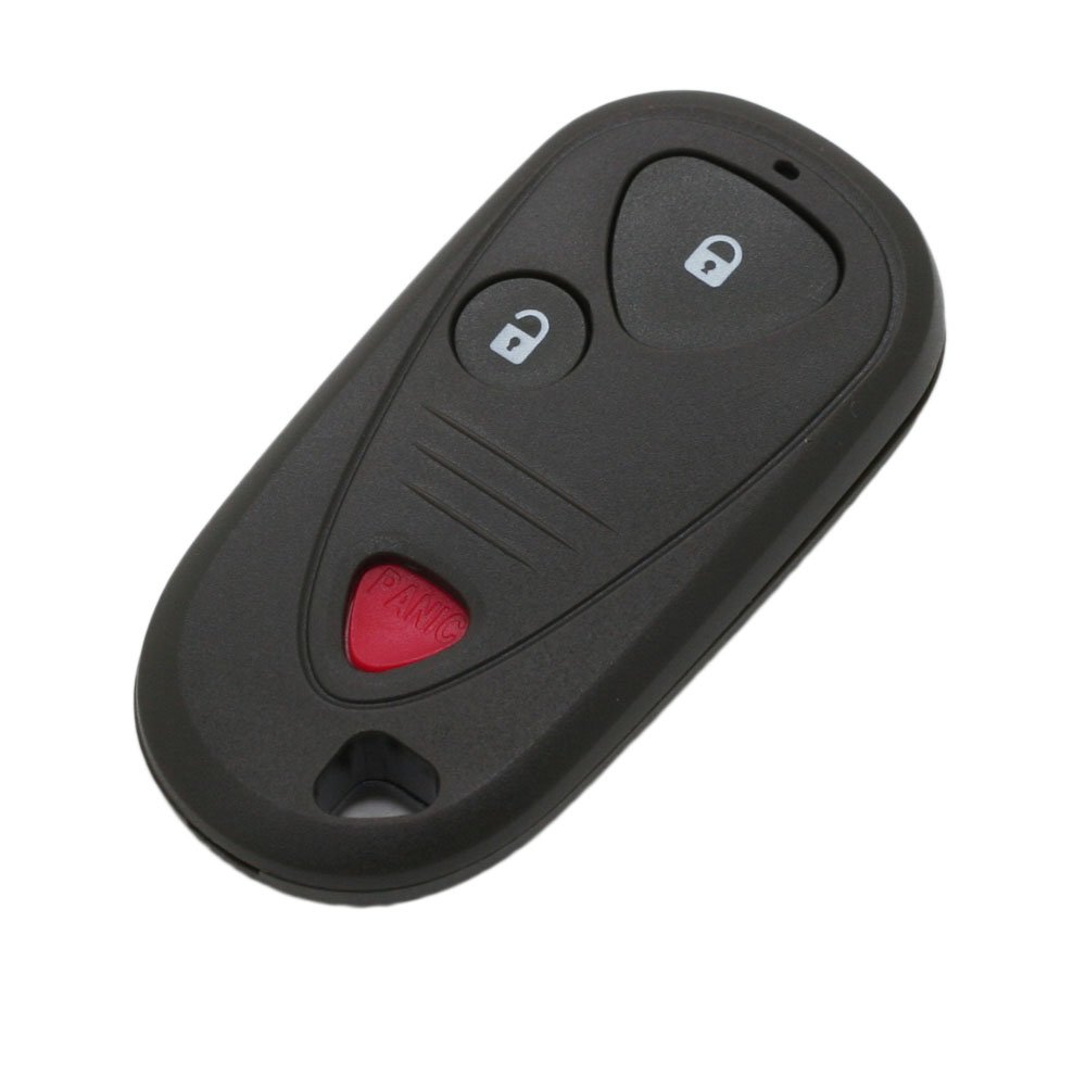 BROVACS Replacement Key Shell Compatible with ACURA MDX RSX Keyless Entry Remote Key Case Fob 2 Buttons + Panic 3 BTN PG210A