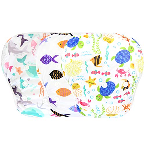 1 Langsprit+Diaper+Reuseable+Washable+Swimming