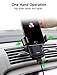 10W Wireless Charger Car Mount, Baseus Gravity Phone Holder for Car Air Vent for Samsung Galaxy S8, S7/S7 Edge, Note 8 5, iPhone X, 8/8 Plus and Qi Enabled Device
