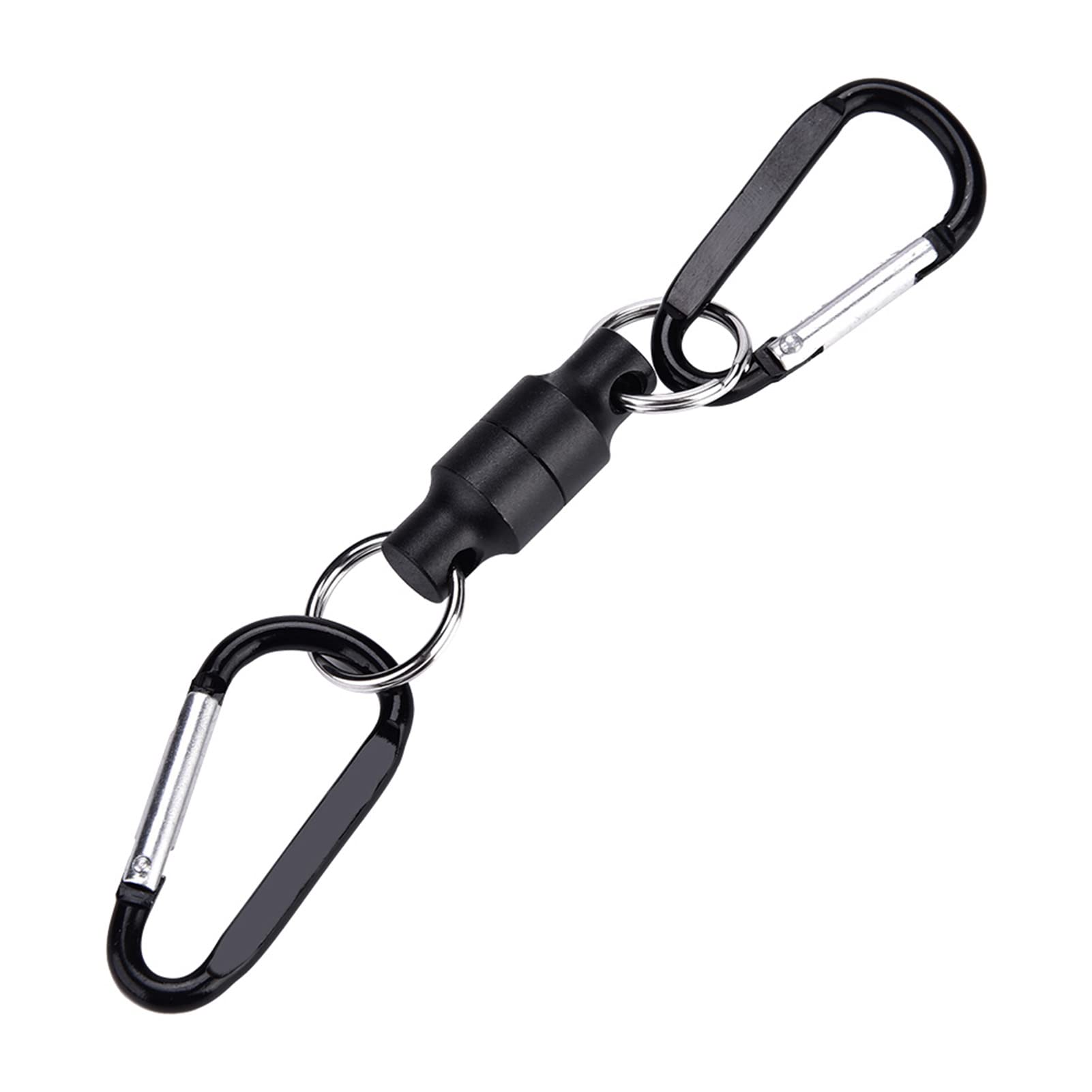 Fishing Magnetic Buckle Stainless Steel Fly Fishing Magnetic Net Release Clip Hanging Holder Lanyard Clip