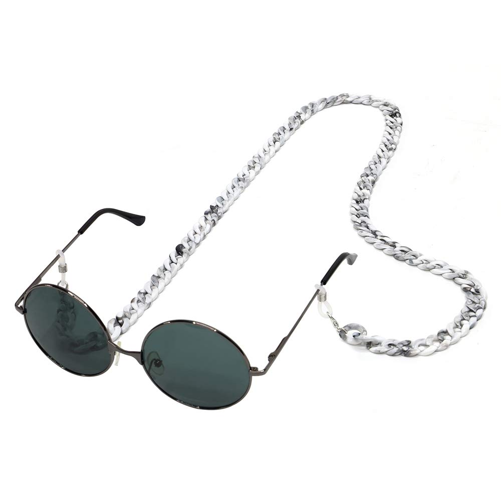 darlinghugSpecial Glass Beaded Chain Necklace, Sunglasses Holders Strap Around Neck, Eyeglass Chains For Women,