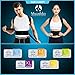 Comfortable Back Brace Posture Corrector for Men and Women Adjustable Support Brace Provides Lumbar Support L