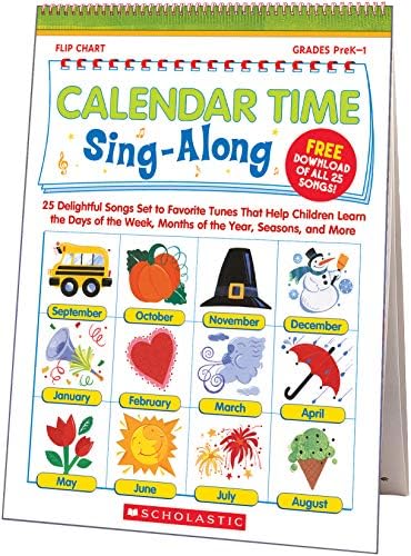 Phonics Sing-Along Flip Chart & CD: 25 Super Songs Set to Your
