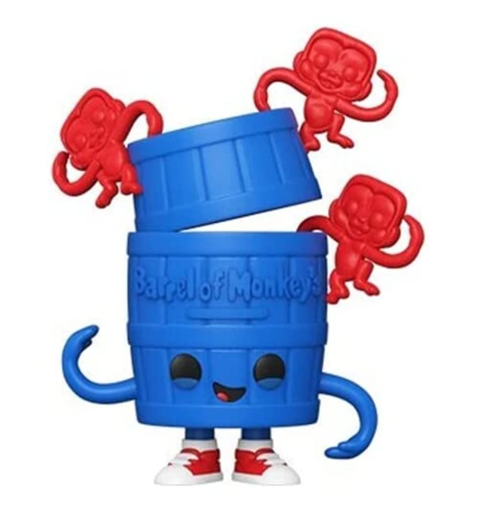 Funko POP! Vinyl: Barrel Of Monkeys - Barrel & Monkeys - Collectable Vinyl Figure - Gift Idea - Official Merchandise - Toys for Kids & Adults - Ad Icons Fans - Model Figure for Collectors and Display