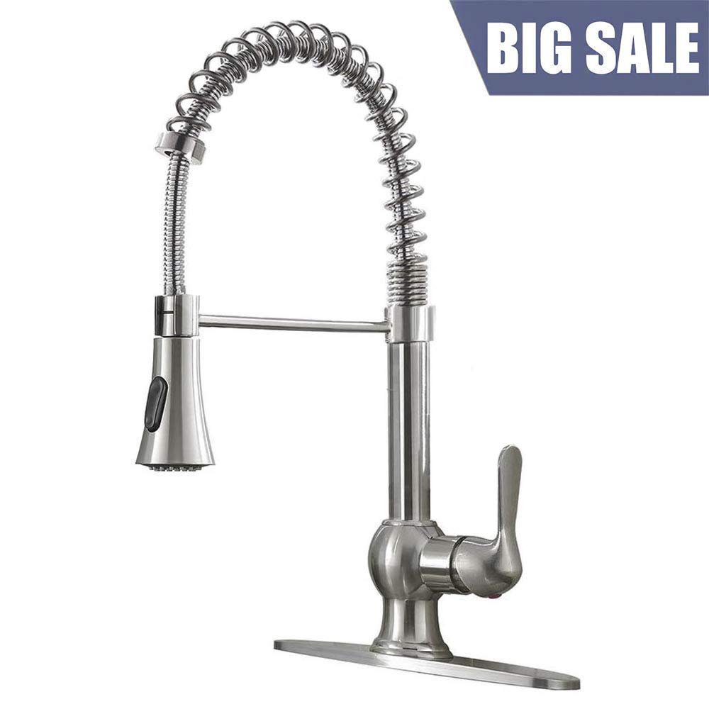 Best Rv Kitchen Sink Faucet Brushed Nickel
