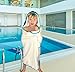 Premium Kids Hooded Bath Towel for Boys or Girls - Super Soft Extra Thick Hooded Bath Towel - Highly Absorbent Hypoallergenic Bamboo Bath Towel - Fits Toddlers Up to 55lbs - Wet Dry Bag Included