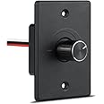 Obeaming 12V Light Dimmer, RV Boat Dimmer Switch High Side PWM Rotary Dimming Switch for Camper Van Travel Trailer Truck Lighting Fixtures, Strip Lights, Puck Lights, Awning Lights