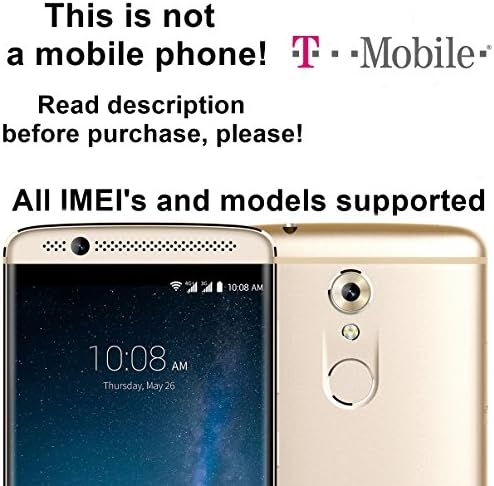 T-Mobile USA Unlocking Service for ZTE Blade V Max, Kis 3, Rio 3, Zmax Pro, Avid Plus, Obsidian, MAVEN and Other Models Which Ask For an Unlock Code - Make Your Device More Useful Than Before - Choose Any Carrier at Your Own at Any Time You Need - No Re-lock Lifetime Guarantee