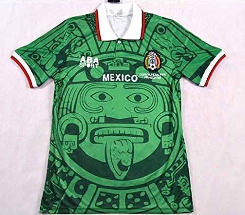ABA Sports Mexico Authentic Replica 1998 World Cup Soccer Jersey (Medium)