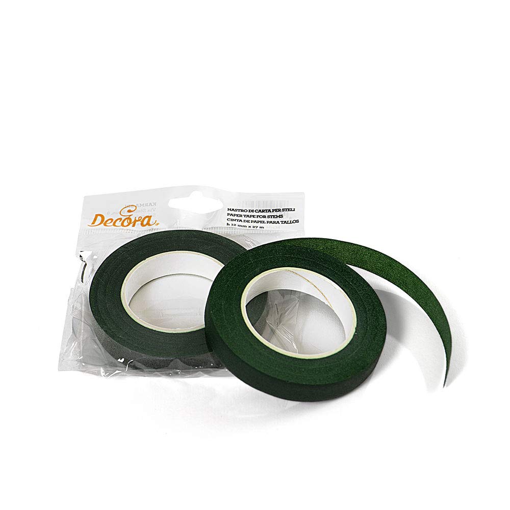 Decora 803050 Paper Florist Tape, Green, 12.5 x 9 x 1.2 cm — image 1