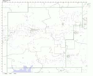 Amazon.com: Latimer County, Oklahoma OK ZIP Code Map Not Laminated