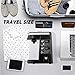 CHULUX Single Serve Coffee Maker, Personal Coffee Brewer Machine for Single Cup Pods & Reusable Filter, 12oz Water Tank, Quick Brewing, One Touch Operation, Compact Size, for Home, Office, RV