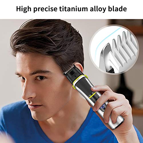 Roziapro Beard Trimmer for Men - 15 in 1 Mens Grooming Kit - Cordless Hair Clippers for Men - Nose Hair Trimmer… - Image 3