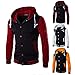 Mens Shirt,Haoricu Autumn Winter Men Teens Slim Fit Hoodie Sweatshirt Winter Long Sleeve Coat Jacket