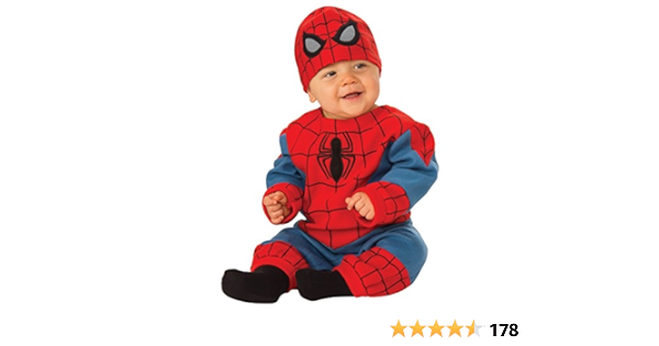 Amazon Com Rubie S Marvel Spider Man Pelele Para Bebe Ropa Zapatos Y Joyeria