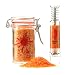 Sriracha, Grind Gourmet Sriracha Flavored Salt and Salt Grinder Gift Set, Jar of Sriracha Flake Salt and Salt Grinder, Reusable Pepper Grinder or Salt mill Included, Storage Glass Jar With Lid primary