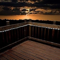 JMEXSUSS 120 LED Solar Powered Rope Lights