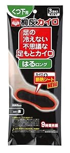 桐灰化学 足の冷えない不思議な足もとカイロ