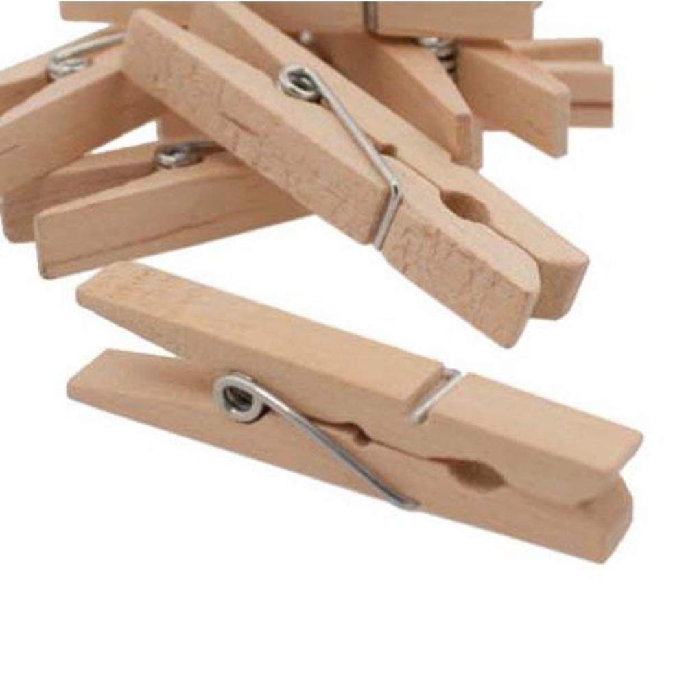 Photo 1 of Mainstay Standard Wooden Clothespins - 100-count