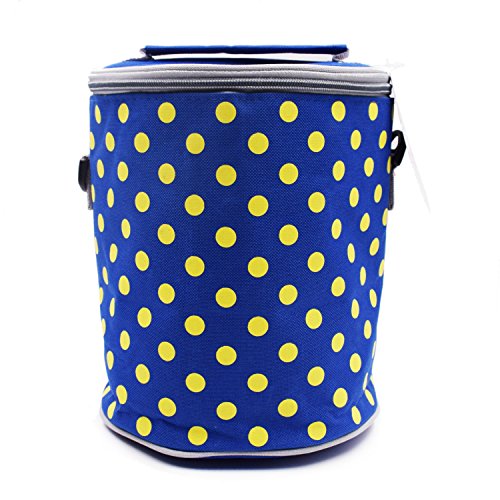 WITERY Thermal Cooler Insulated Lunch Bag, Zipper New Waterproof Nylon Lunch Bag Tote Insulated Thermal / Insulated Cooler Lunch Box Sack Picnic Storage Carry Case Pouch Tote Bag Lunch Kit