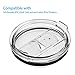 HiJi for Yeti lids 30 oz spill proof,Splash Resistant with Slider Closure for Yeti Tumbler Coolers Cup,Yeti Straws Compatible