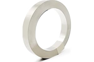 Moexsiac Pure Nickel Strips - 99.6% Nickle Tabs for 18650 26650 Li-Po Battery Soldering Tab, NiMh and NiCd Battery Pack Battery and Spot Welding (32ft 0.15X8mm)