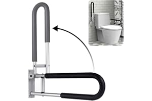 Botabay Handicap Grab Bars Rails 23.6 Inch Toilet Handrails Bathroom Safety Bar Hand Support Rail Handicapped Handrail Access