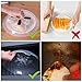 Microwave Plate Cover with Magnet, Microwave Cover Hover Magnetic Splatter Guard Lid with Steam Vent Adsorbed Function, BPA Free, Dishwasher Safe - 2 Pack