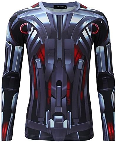 Horries Mens Long Sleeve Cosplay T-shirt